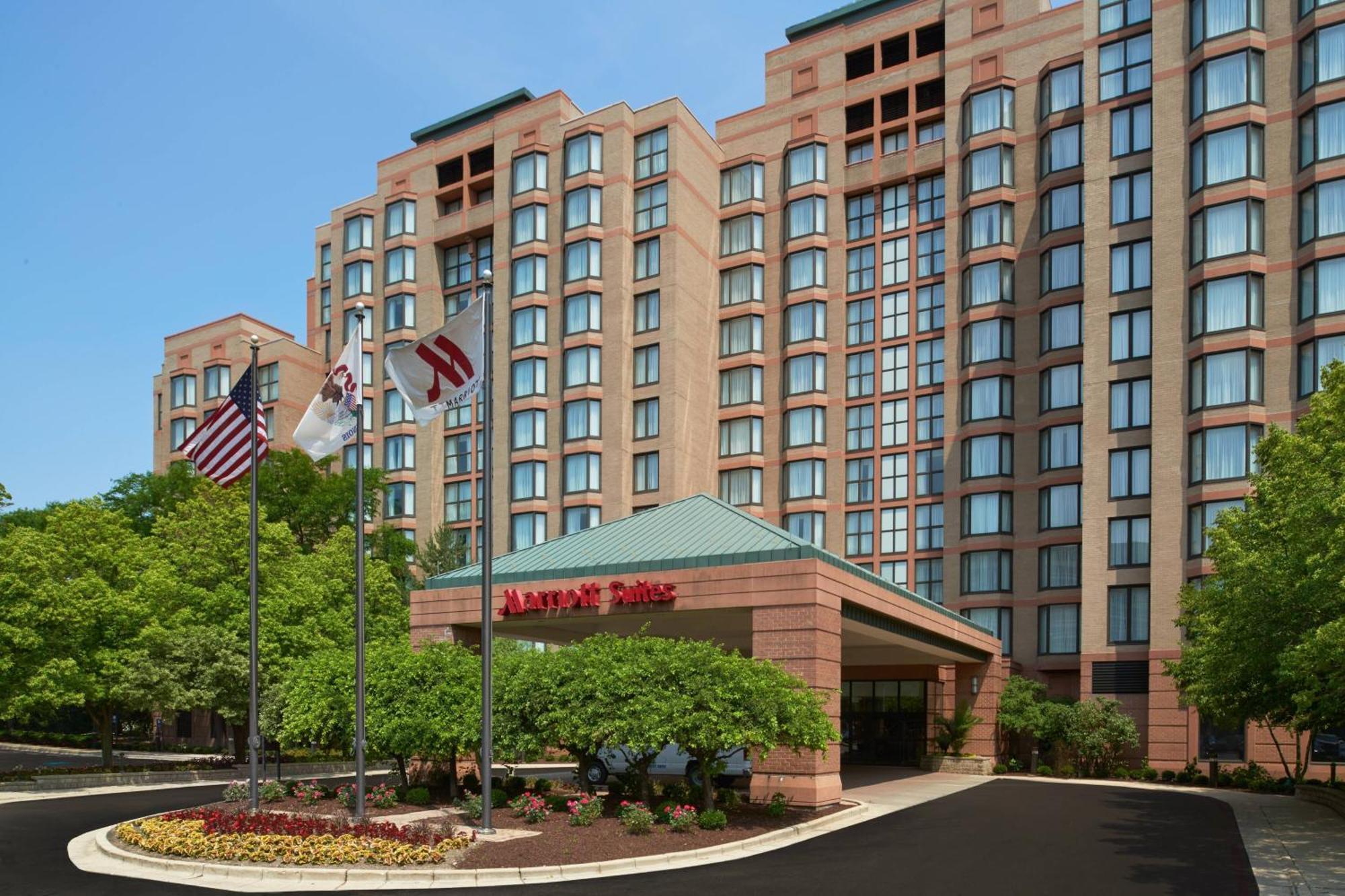 Chicago Marriott Suites O'Hare Rosemont Bagian luar foto